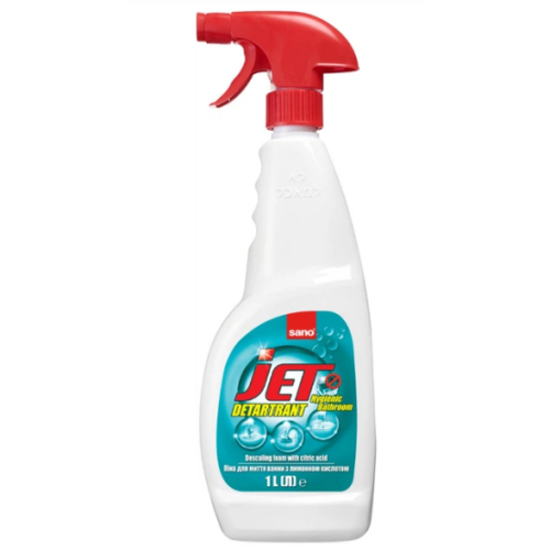 Средство для мытья акриловых ванн Sano Jet Bathroom 1 л