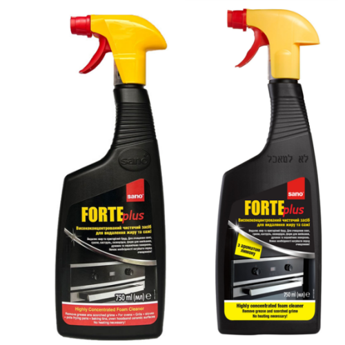 Средство для удаления жира и сажи Sano Forte Plus 750 мл