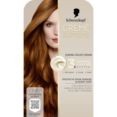 Фарба для волосся Creme Supreme 7-7 Інтенсивний мідний