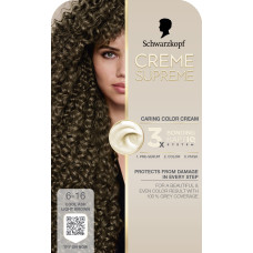 Краска для волос Creme Supreme 6-16 Холодный пепельный темно-русый