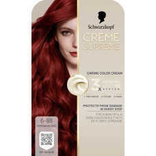 Краска для волос Creme Supreme 6-88 Красный темно-русый