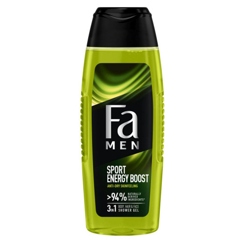 Гель для душу Fa Men Sport Double Power - Power Boost 250 мл