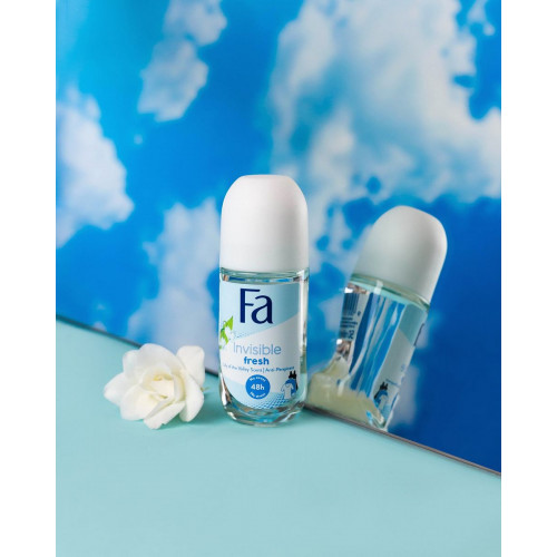 Дезодорант Fa роликовий Invisible Fresh 50 мл