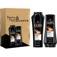 Набір Gliss Ultimate Repair Шампунь 250 мл+Бальзам 200 мл