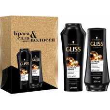 Набір Gliss Ultimate Repair Шампунь 250 мл+Бальзам 200 мл