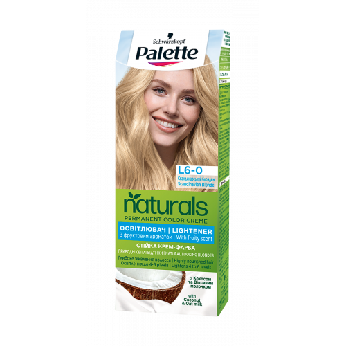 Фарба для волосся Palette Naturals 100/L6-0 Скандинавський блондин