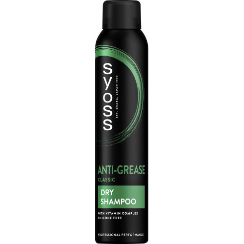 Шампунь Сухий Syoss Anti-grease для жирного волосся 200 мл
