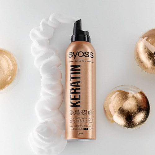 Мус для волосся Syoss Keratin 250 мл