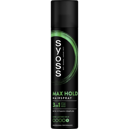 Лак для волос Syoss Max Hold 300 мл