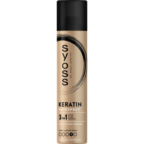 Лак для волос Syoss Keratin 300 мл