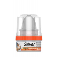 Крем-блеск для обуви Silver Premium бесцветный 50 мл