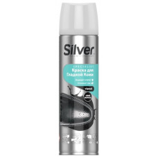 Спрей-краска Silver Premium восстановитель для гладкой кожи черный 250 мл