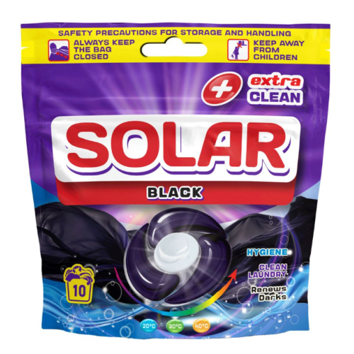 Капсулы для стирки Solar Black 10 шт