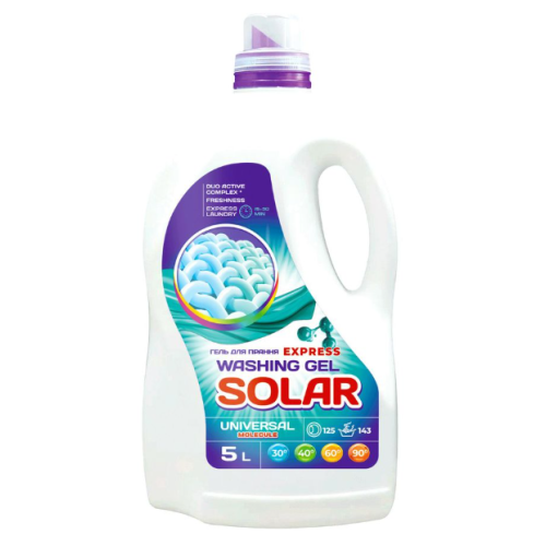 Гель для стирки Solar Universal Molecule 5 л