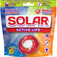 Капсули для прання Solar Active Life 10 шт