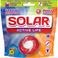Капсулы для стирки Solar Active Life 10 шт