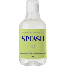 Ополіскувач для ротової Splash порожнини зі смаком м'яти та лемонграсу 300 мл