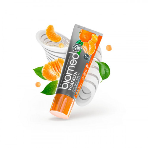 Зубна паста BioMed Citrus Fresh Антибактеріальна свіжість та зміцнення емалі 100 мл
