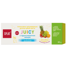 Зубна паста Splat Juicy для дітей Тутті-Фрутті зміцнююча 80 мл