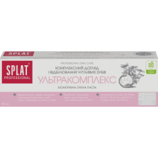 Зубна паста Splat Professional Ultracomplex комплексний догляд та відбілювання чутливих зубів 80 мл