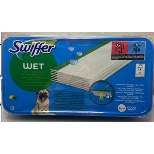Влажные салфетки для уборки Swiffer Wet 20 шт