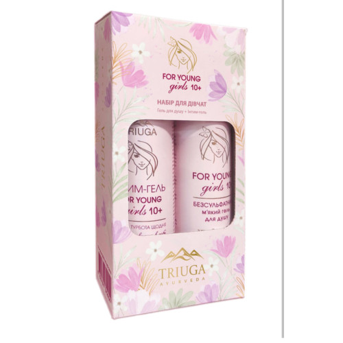 Набор Triuga Ayurveda For Young Girls Гель для душа+интим гель