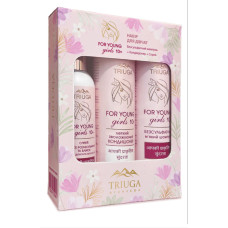 Набор Triuga Ayurveda For Young Girls Шампунь, бальзам, спрей для волос