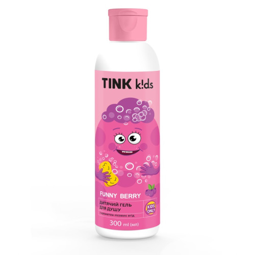 Детский гель для душа Tink Funny Berry kids 300 мл