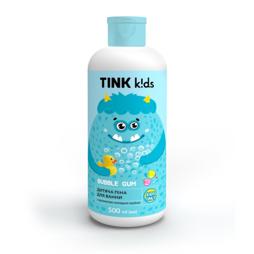 Дитяча піна для ванни Tink Bubble Gum kids 500 мл