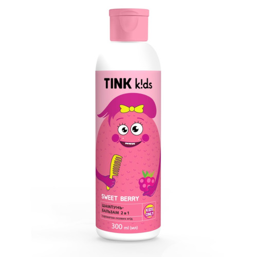 Шампунь-бальзам Tink 2в1 Sweet Berry kids 300 мл