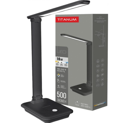 Лампа настольная Led Titanum TLTF-009B 10W 3000-6500K