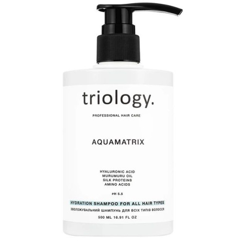 Шампунь для волос Triology AquaMatrix для всех типов волос увлажняющий 500 мл