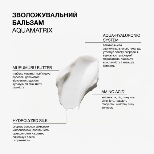 Бальзам для волос Triology AquaMatrix для всех типов волос увлажняющий 200 мл