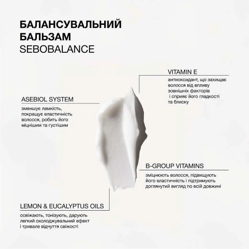 Бальзам для волос Triology Sebobalance балансировочная для склонных к жирности 200 мл.