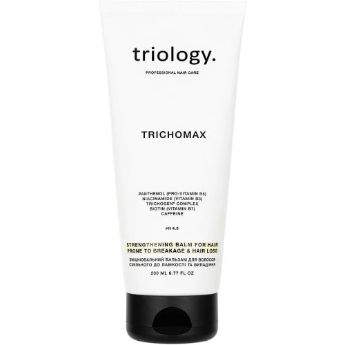 Бальзам для волос Triology Trichomax укрепляющий от ломкости и выпадения 200 мл