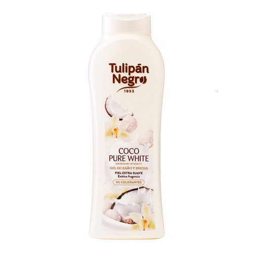 Гель для душу Tulipan Negro Нежный кокос  650 мл