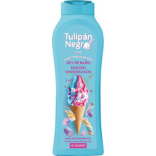 Гель для душа Tulipan Negro Yummy Cream Зефирный единорог 650 мл
