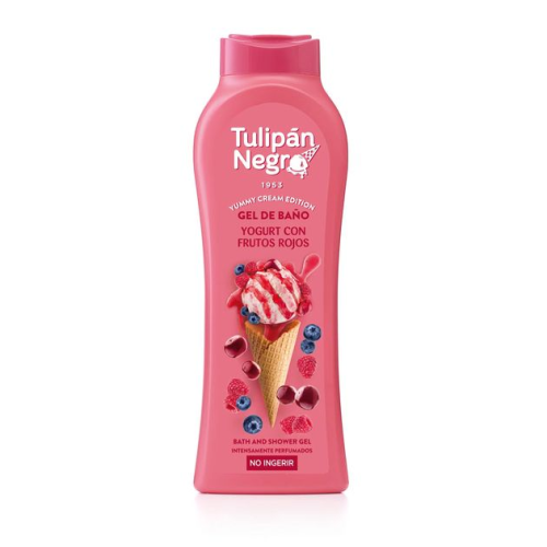 Гель для душу Tulipan Negro Yummy Cream Ягодный йогурт 650 мл