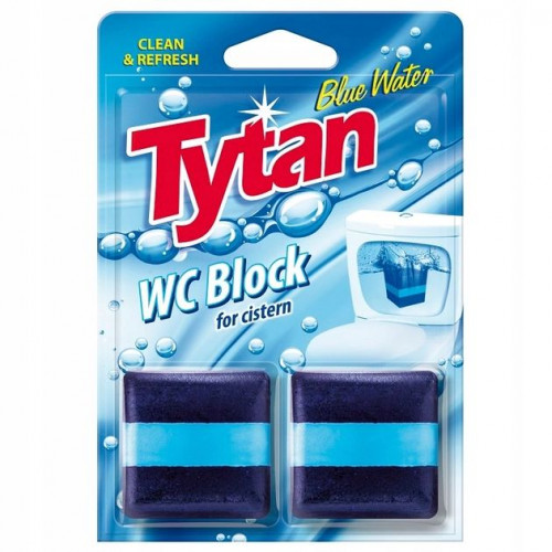 Таблетка для зливного бачка Tytan Blue Water 2*50г