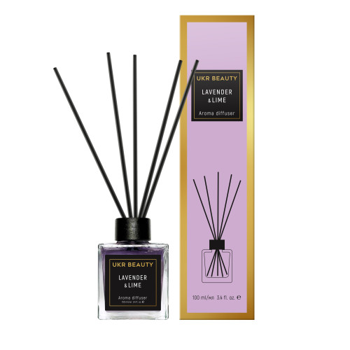 Аромадиффузор UKR BEAUTY Lavender & Lime 100 мл