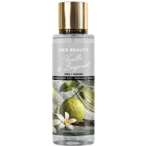Парфумований міст для тіла  унісекс UKR BEAUTY Vanilla & Bergamot 250 мл