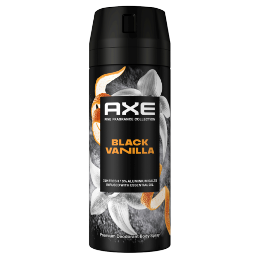 Дезодорант Axe Men  Black Vanilla 72Н 150 мл