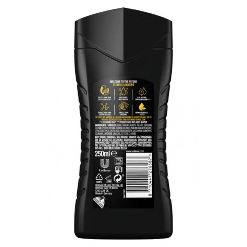 Гель для душа и шампунь Axe Эксайт 250 мл