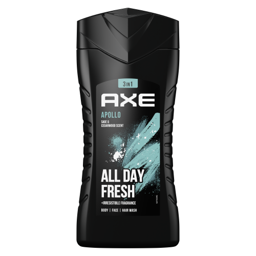 Гель для душу та шампунь Axe Аполло 250 мл
