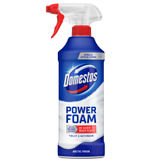 Спрей-піна Domestos Power Foam для чищення унітазу та ванної Arctic Fresh 435 мл