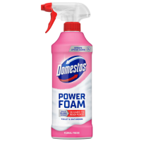 Спрей-пена Domestos Power Foam для чистки унитаза и ванной Floral Fresh 435 мл