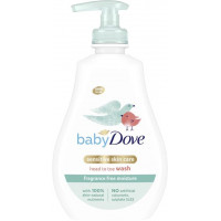Дитячий гель для душу та шампунь Dove Baby Зволоження без запаху 400 мл