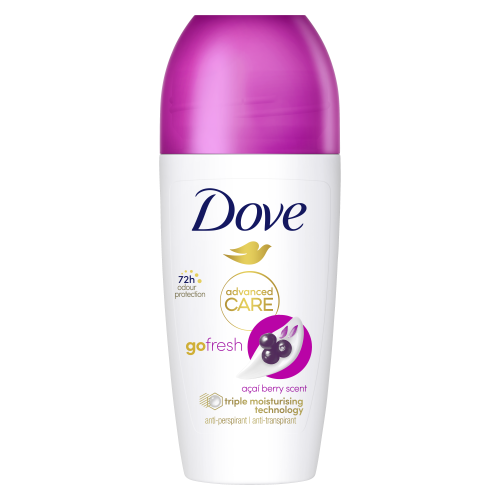 Дезодорант Dove рол Ягоди асаї та водяна лілія 50 мл