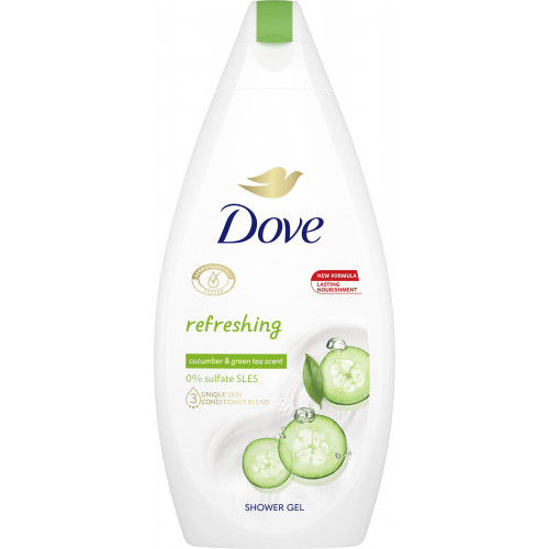 Крем- гель для душа Dove Прикосновение свежести 450 мл