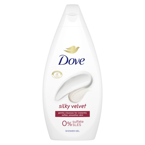 Крем-гель для душа Dove Шелковистый бархат 450 мл